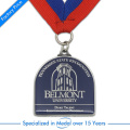 High Quality Fashion Cheap Zinc Alloy Stamping Printed University Medal for Souvenir